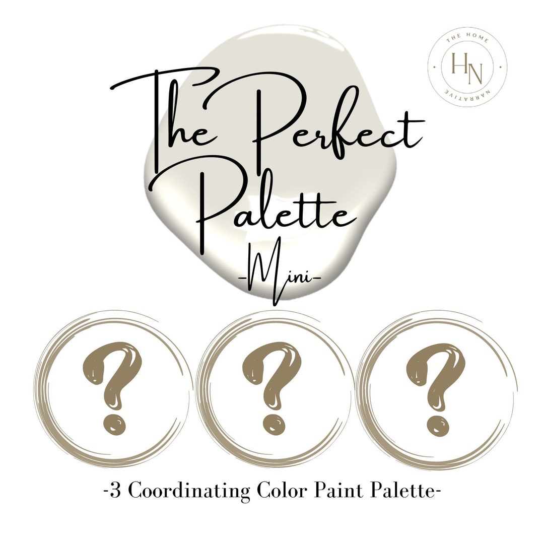 MINI Custom INTERIOR Paint Palette Personalized Whole Home Paint