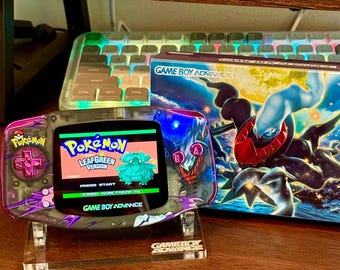 Darkrai Edition | Gameboy Advance IPS Laminated V5 | Modded GBA Console