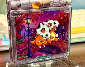 Cubone TCG Art Edition | Gameboy Advance SP 2026 IPS V5 | Modded Gba Sp Console