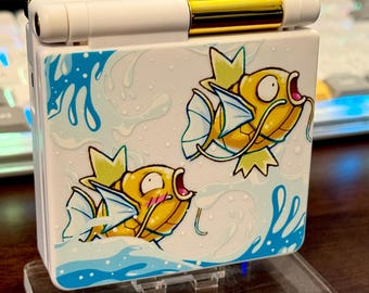 Gold Magikarp Edition | Gameboy Advance SP 2026 IPS V5 | Modded Gba SP Console