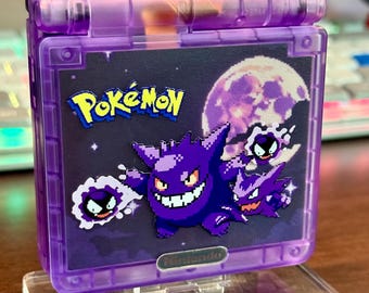 Gengar Pixel Edition | Gameboy Advance SP 2026 IPS V5 | Modded Gba SP Console