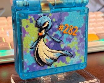 Shiny Gardevoir #282 Edition | Gameboy Advance SP IPS 2026 V5 | Modded Gba SP Console