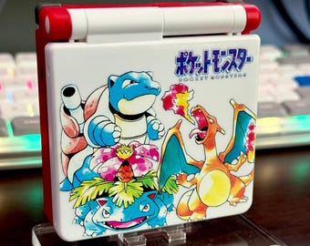 Pocket Monsters Edition | Gameboy Advance SP IPS V5 | Modded Gba SP Console