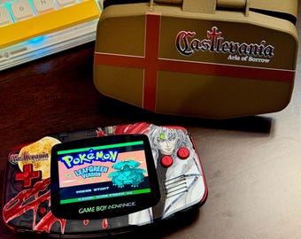 Castlevania Edition | Gameboy Advance IPS Laminated V5 | Modded GBA Console