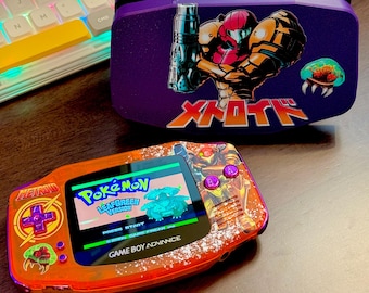 Metroid Edition | Gameboy Advance IPS Laminated V5 | Modded GBA Console