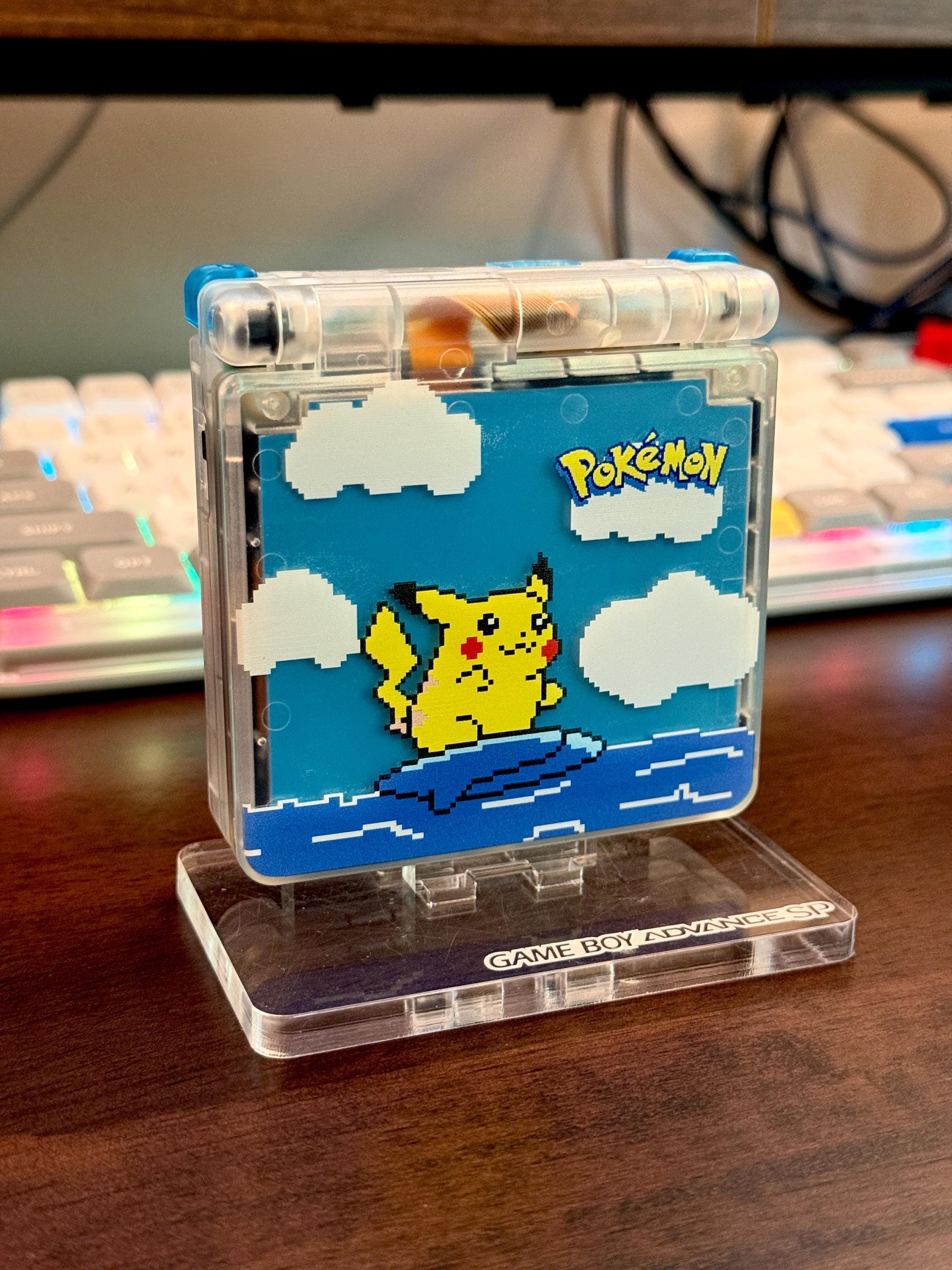 Surfing Pikachu Edition | Gameboy Advance SP 2026 IPS V5 | Modded