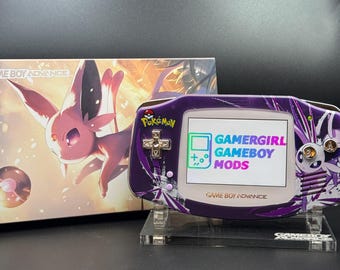 ESPEON Custom Gameboy Advance: Backlit IPS Screen, Enhanced Audio