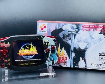 CASTLEVANIA Custom Gameboy Advance Mod w/ Backlit GBA Mod, Enhanced Audio + Upgrades Available!!