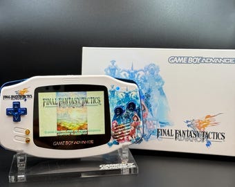 Final Fantasy Tactics Custom Gameboy Advance: Backlit IPS Screen