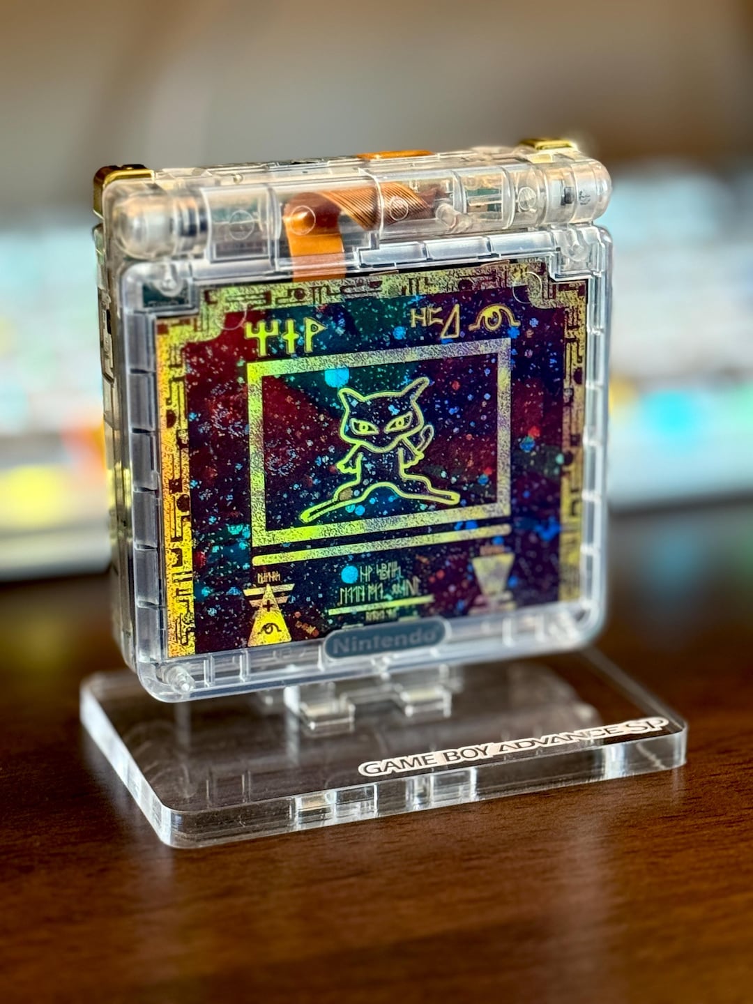 Ancient Mew Edition | Gameboy Advance SP IPS V5 | Modded Gba SP Console ...