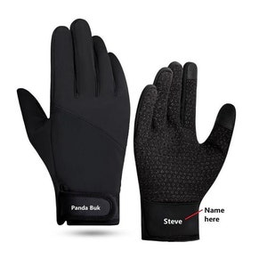 Personalized Winter Gloves Waterproof Thermal Touch Screen Thermal Windproof Warm Gloves Cycling Gloves Xmax Gift For Him Her