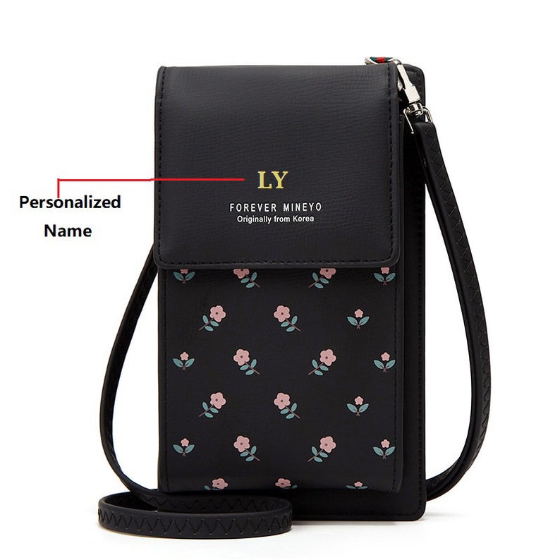 Personalized Crossbody Mobile Phone Bag Small Handbags Long Etsy UK