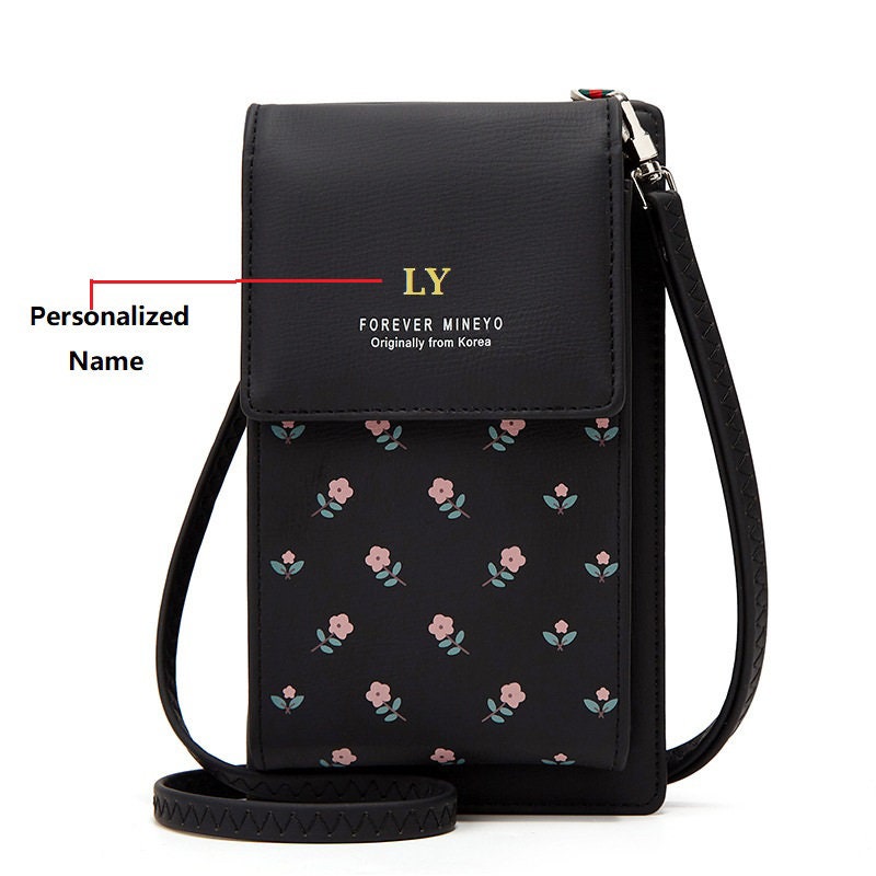 Personalized Crossbody Mobile Phone Bag Small Handbags Long Etsy UK