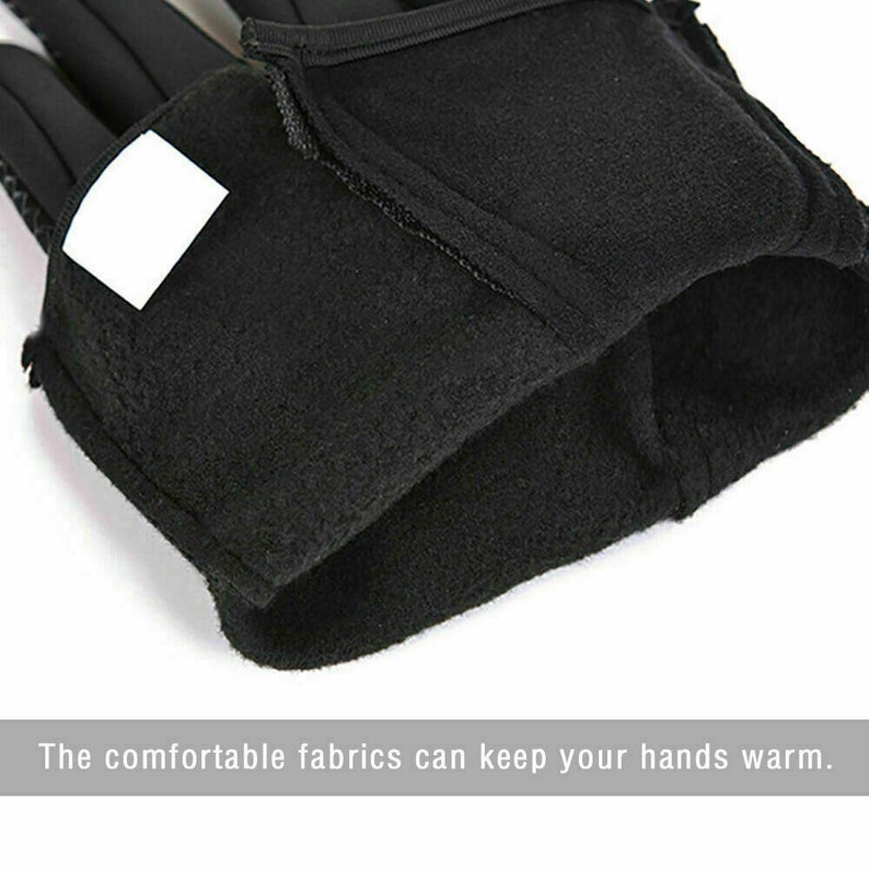 Gants d'hiver personnalisés thermiques imperméables à écran tactile, gants chauds coupe-vent thermiques, gants de cyclisme, cadeau Xmax pour lui et image 7