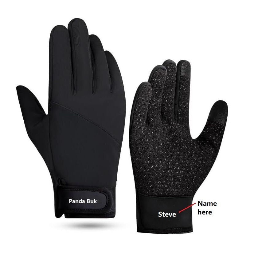 Apricoat Thermal Gloves - L, Adult Unisex, Size: One size, Black