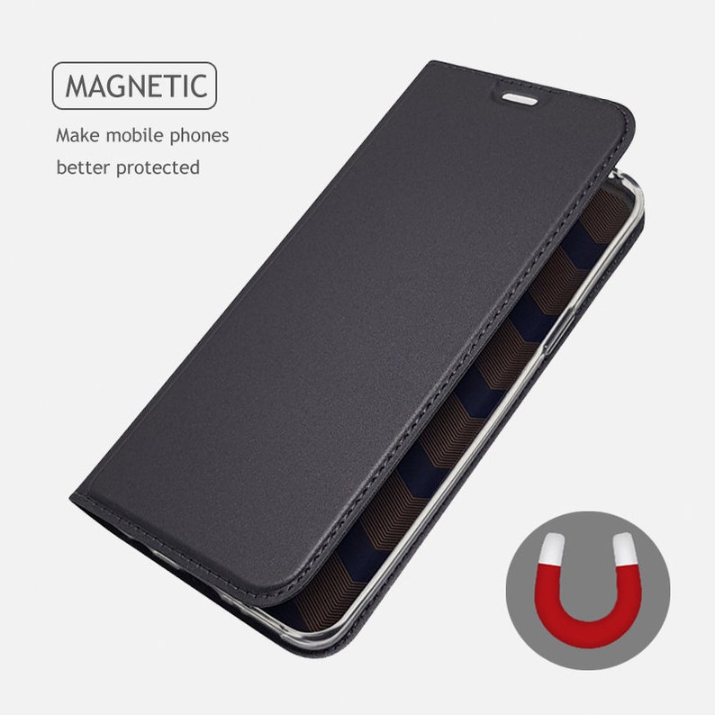 Free Engraving Wallet Flip Case For Samsung Galaxy S9 Plus S9 Leather Magnetic Flip Wallet Stand Cover Case Personalized Gift Birthday Gift imagem 4