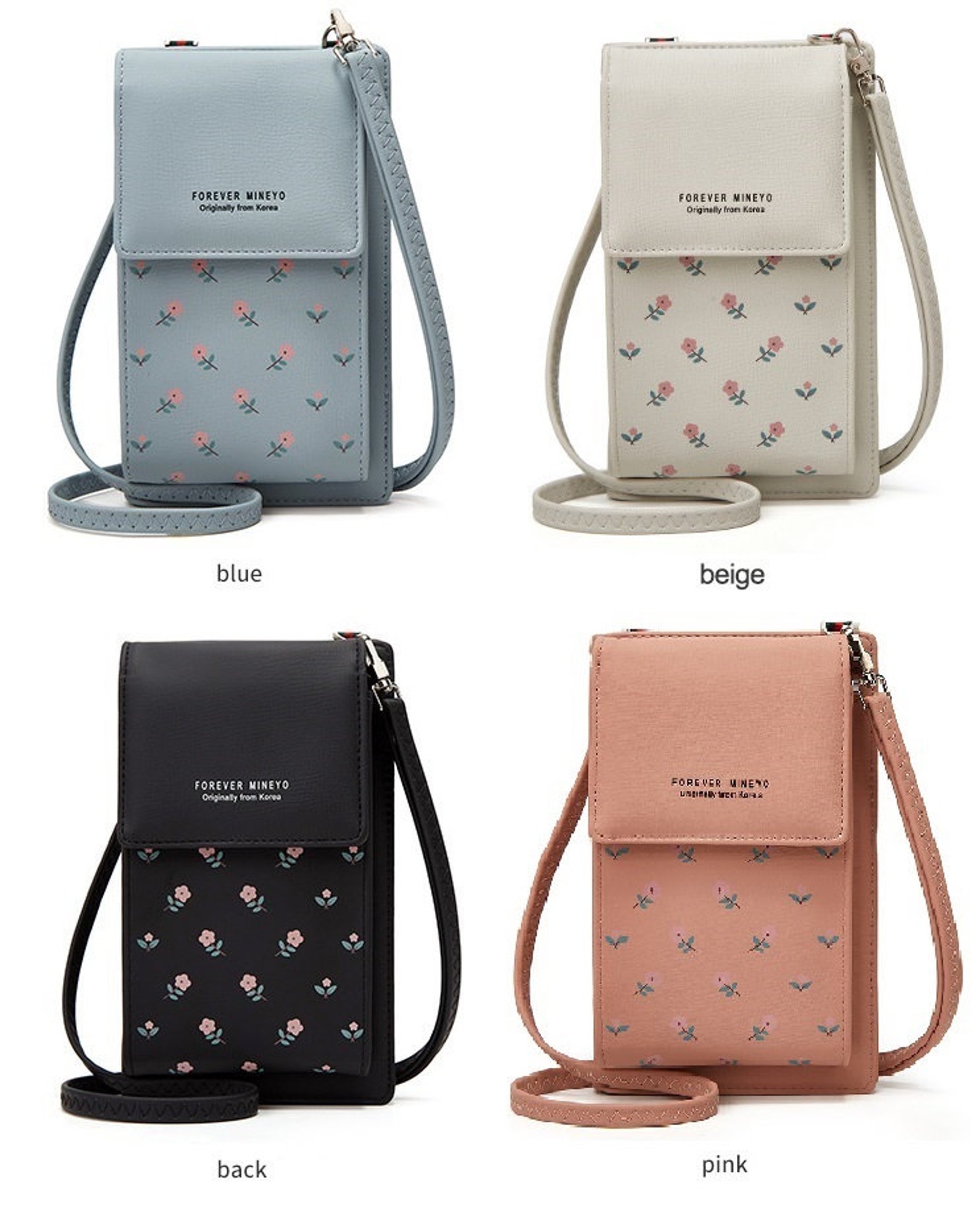 Personalized Crossbody Mobile Phone Bag Small Handbags Long Etsy UK