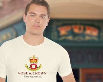 Rose & Crown is my Favorite Ride tshirt