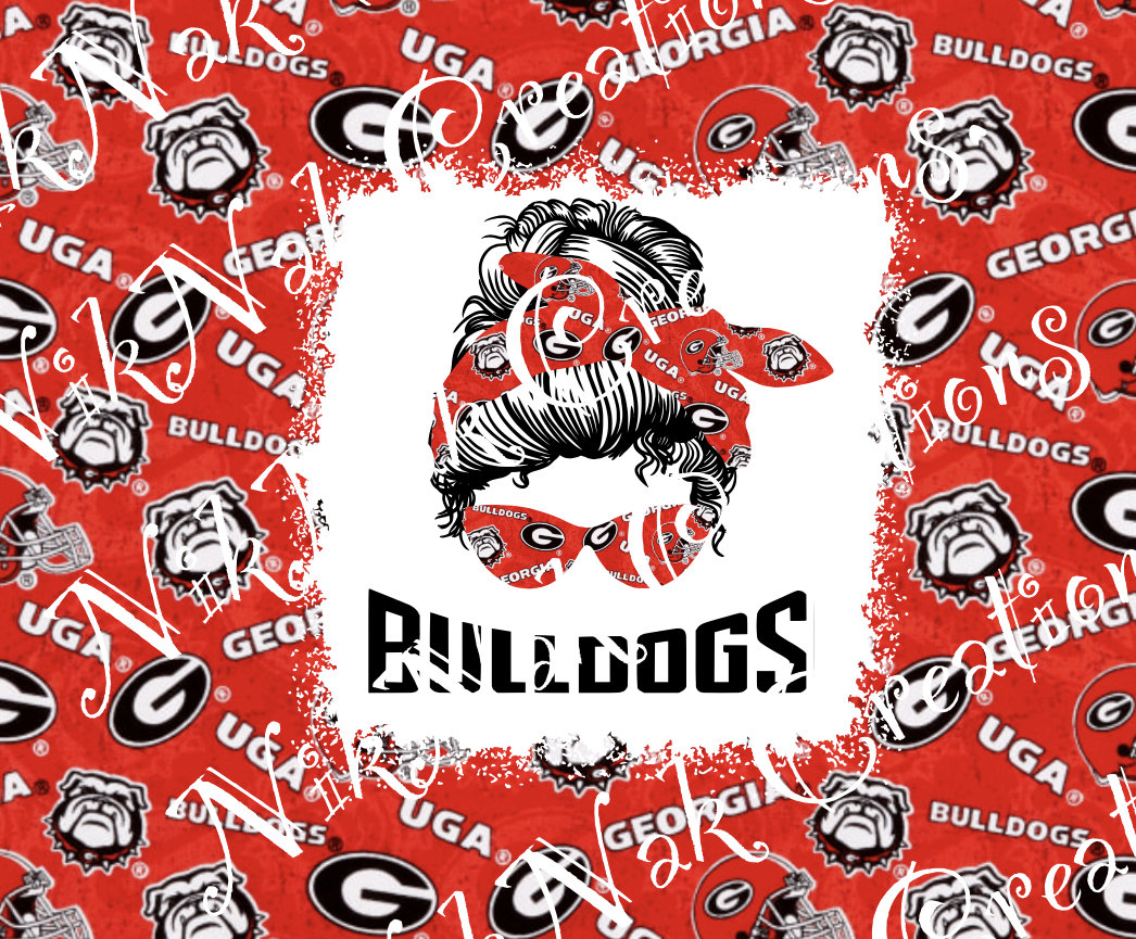 Ga Bulldog Tumbler Png 