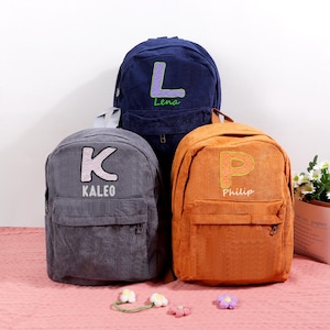 Personalised embroidered nursery backpack, toddler backpack, mini girl school bag, boys personalised rucksack, Back to school