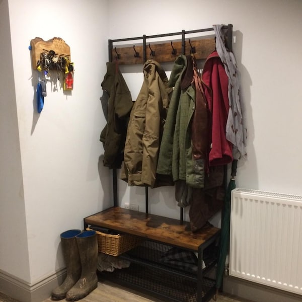 Coat and Shoe Rack Etsy UK