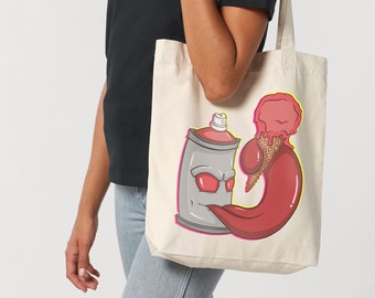 Ice cream tote bag