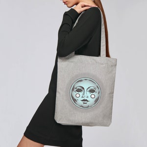 Moon tote bag