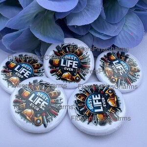 Best Life Ever | Button Pin LDC Friendship Gift