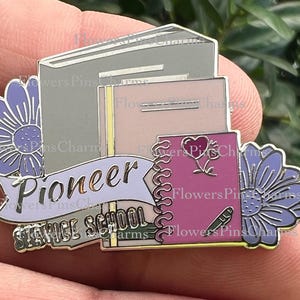 Pioneer Service School Lapel Enamel Pin| Pioneer Gifts| Gift for Pioneers