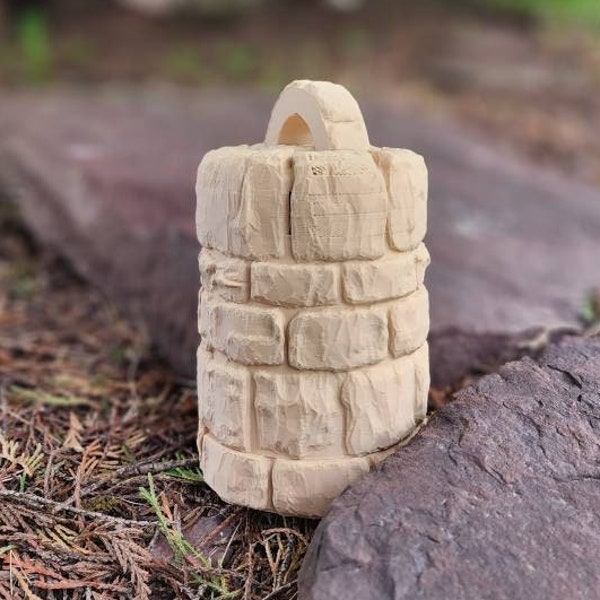 GIANT Stone Pillar Geocache | Cache Stash Container Hide-a-key with Log