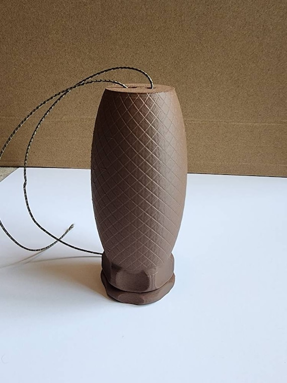 Geocache Pine Cone Inspired Container With Swag! Waterproof Stash