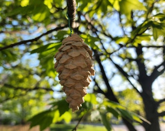 Pinecone Geocache Hanging Container | Cache Container with Log for Geocaching | Get out and hide some caches for fall! Sneaky stealthy hide!