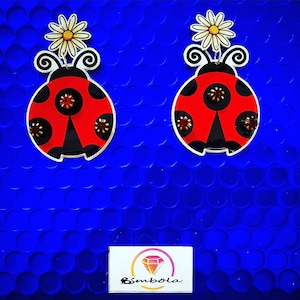 Ladybug boucles d’oreilles ladybug boucles d’oreilles cartoon boucles d’oreilles hautes boucles d’oreilles insectes boucles d’oreilles fleur boucles d’oreilles boucles d’oreilles fleurs