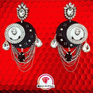 Luxury earrings luxury earrings chain earrings Women's earrings silver earrings glitter earrings silver earrings