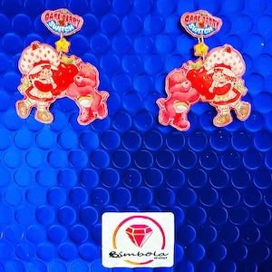 Doll earrings doll earrings comic earrings Toy earrings toy earrings barb earrings cartoon earrings vintage earrings