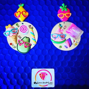 Fruit oorbellen fruit oorbellen grappige oorbellen kleurrijke oorbel cartoon oorbellen oorbellen kawaii oorbellen oorbellen pin-up oorbellen