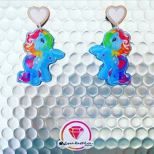 Pony oorbellen pony oorbellen komische oorbellen Pin up oorbellen zomer oorbellen zomer oorbellen cartoon oorbellen oorbellen