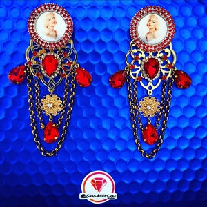Luxury earrings luxury earrings chain earrings Women's earrings silver earrings glitter earrings silver earrings