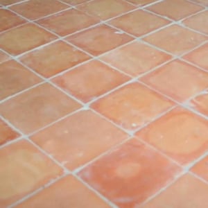 Moroccan Zellige tiles/mosaic tiles. Brick tiles, cotto floor tiles, red, 10 x 10 cm - historical tiles, bricks