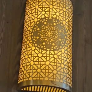 Moroccan wall light, brass wall light, handmade Moroccan wall light, Moroccan wall light, wall light decor