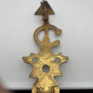 Moroccan Door Knocker Craft Made of Brass Ornate Door knocker - brass holder door knocker