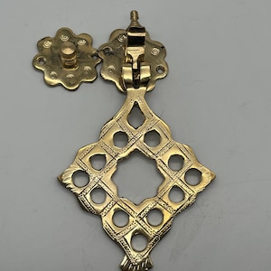 Moroccan Door Knocker Craft Made of Brass Ornate Door knocker - brass holder door knocker