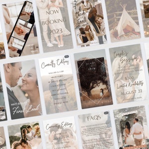 Photographer Instagram Stories Bundle | Story Template | Instagram Template | Wedding Photography Templates | Canva | Photographer