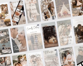 Photographer Instagram Stories Bundle | Story Template | Instagram Template | Wedding Photography Templates | Canva | Photographer