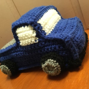 Easy Crochet Cuddle Truck Plush Pattern - Minimal Sewing, Instant Download PDF, Fun DIY Gift & Nursery Decor