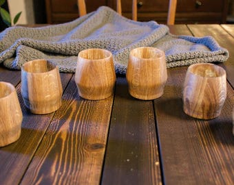 Oak Bourbon & Whisky Tumblers