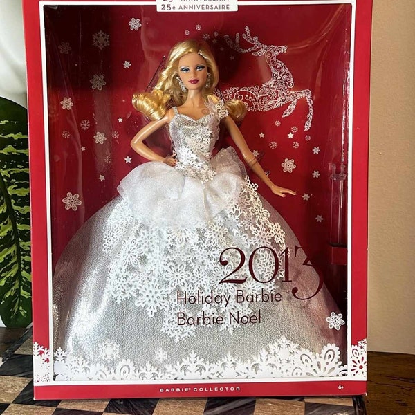 25th Anniversary Holiday Barbie 2013