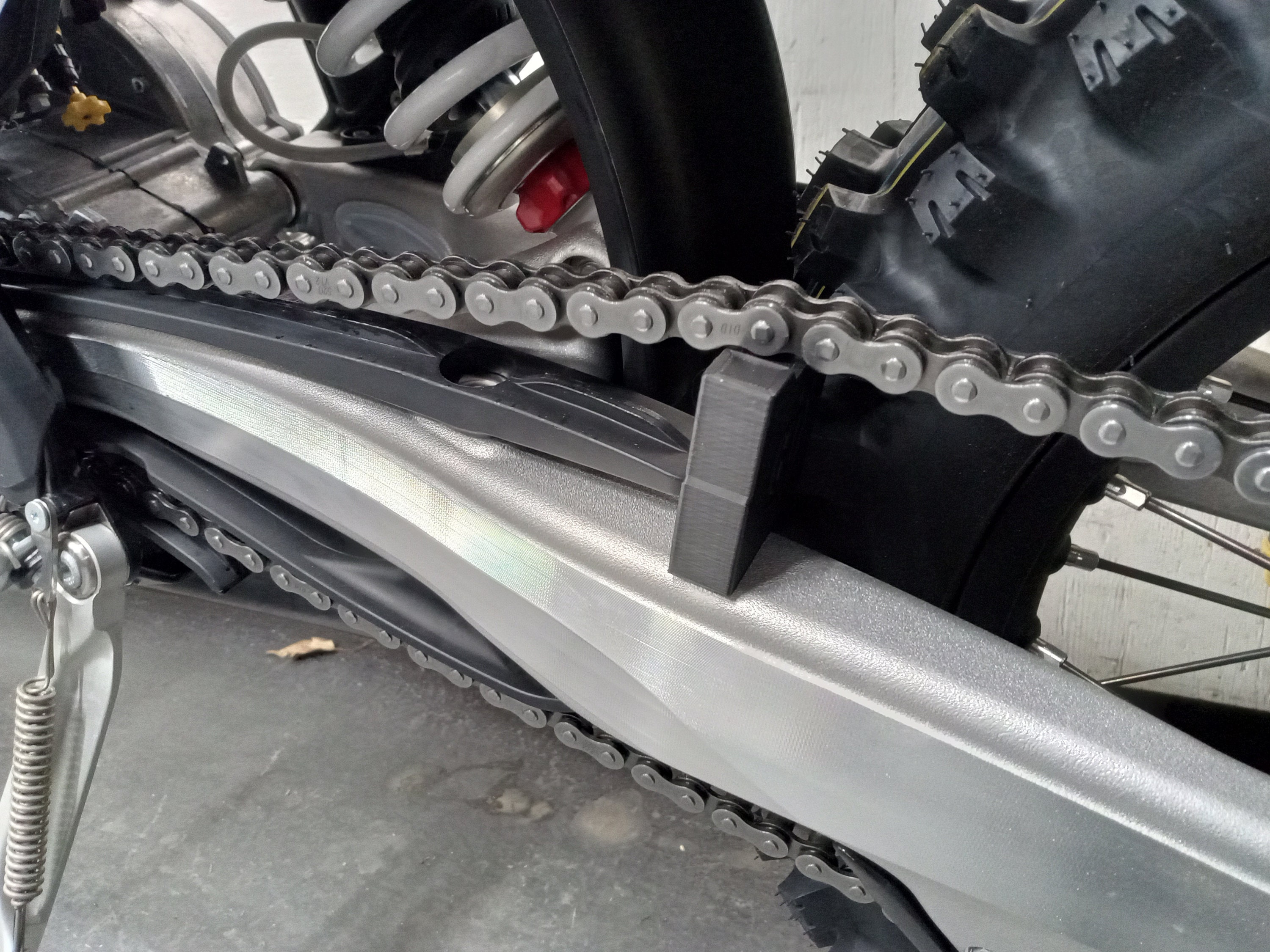 KTM and Husqvarna 3D Printed Motorcycle Chain Adjustment Tool. 55mm