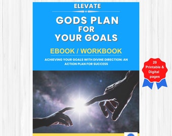 Elevate Gods Plan for Your Goals EBOOK and WORKBOOK