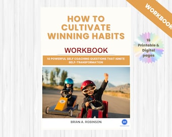How to Cultivate Winning Habits | Digital Printable Workbook